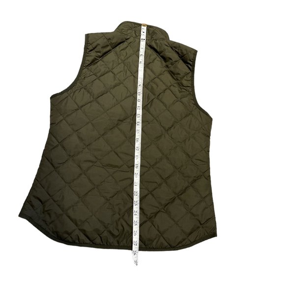 OLD NAVY Sz M Lightweight Quilted Vest Heritage Green Size Medium - Picture 9 of 10